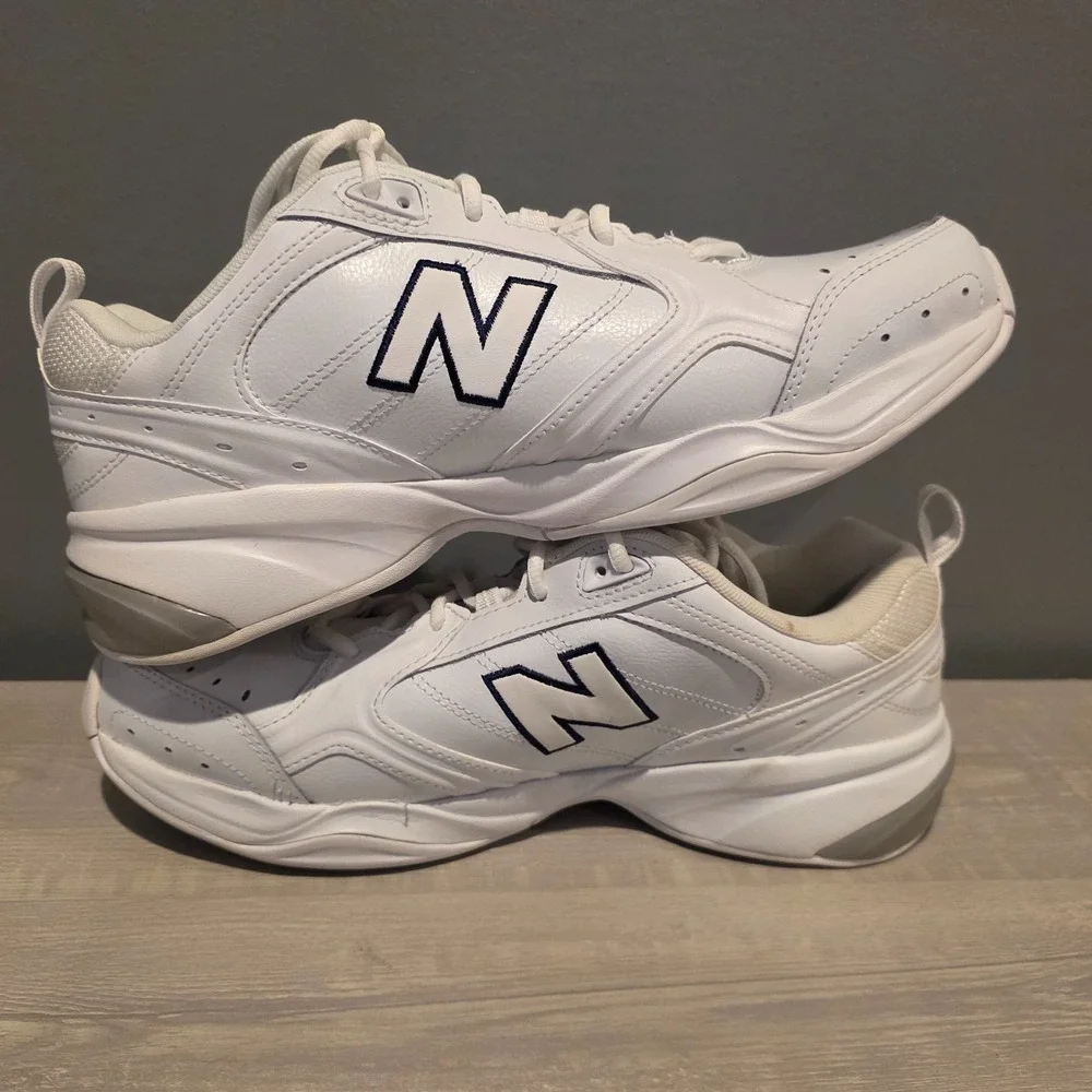 New Balance 624 V2 Shoes Womens Size 12B White Casual Training Sneakers WX624WT2